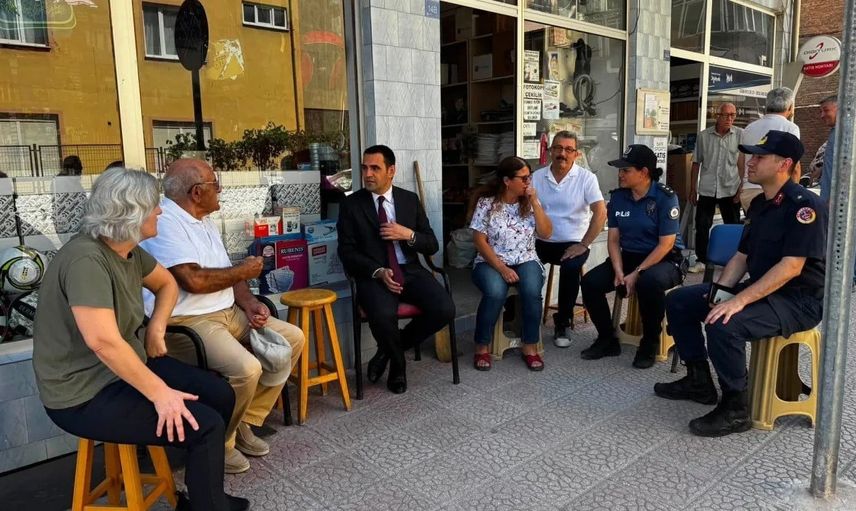 Esnafla sahada buluştu: Kaymakam Kürkcü yalı mahallesinde iş yeri ziyaretleri gerçekleştirdi