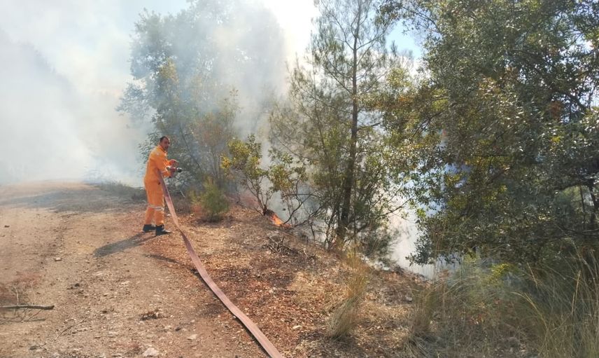 Keles'te duman alarmı: havadan ve karadan hızlı müdahale