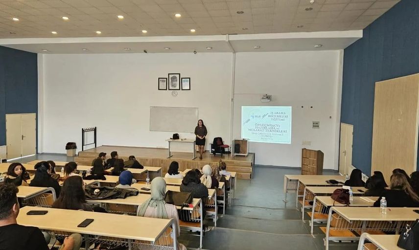 Sinop'ta sağlık öğrencilerine iş yaşamına hazırlık eğitimi