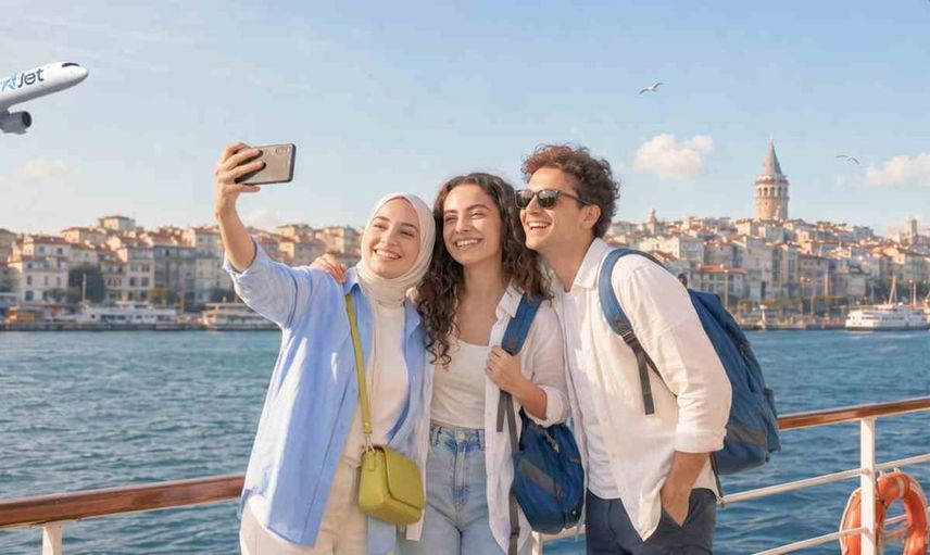 AJet’ten gençlere rotaları genişleten yüzde 20 indirim kampanyası