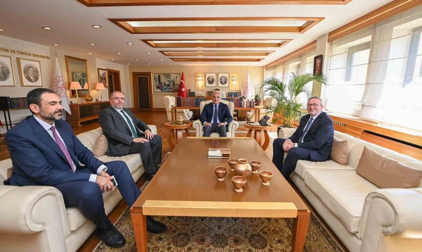Ersoy ile Afyoncu kültür mirası ve ortak hafıza gündemini ele aldı