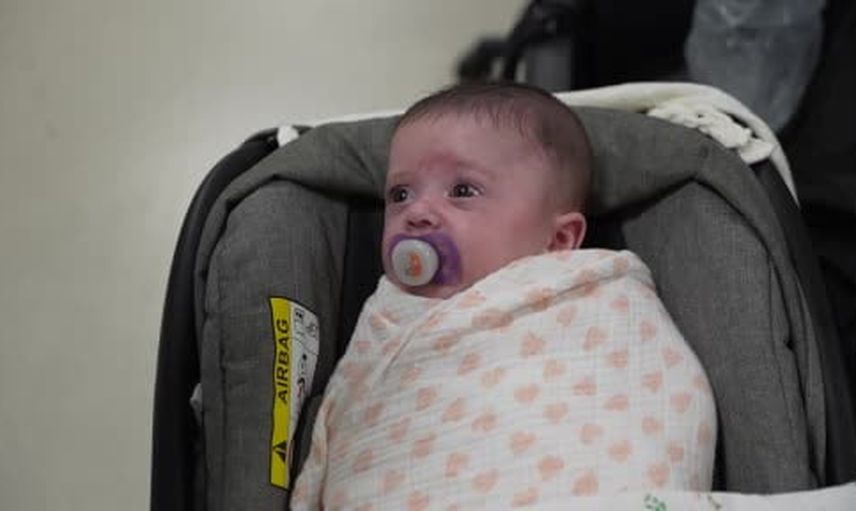 Prematüre mücadeleyi kazandı: Bahar bebek 104 gün sonra evine döndü