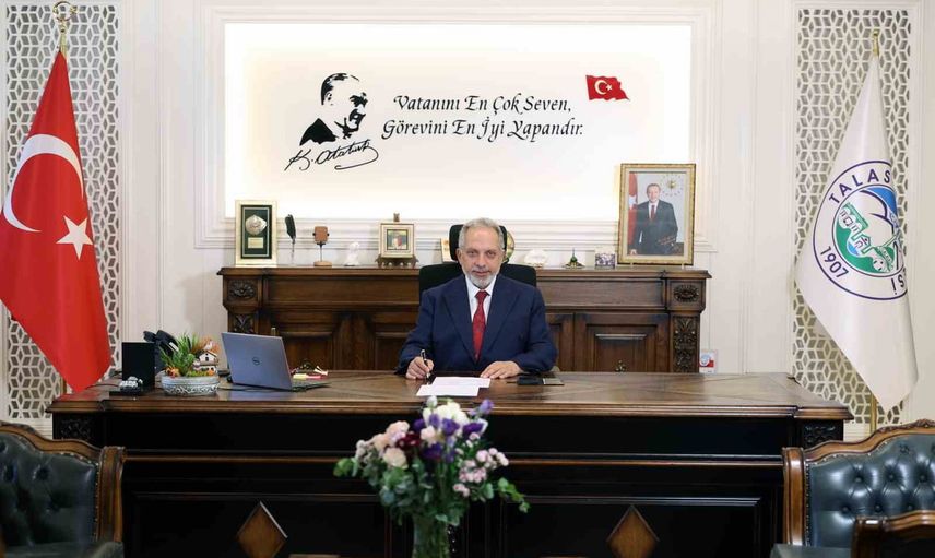 talas belediye başkanı yalçın: gazilerimizin emaneti olan vatanımıza sahip çıkmalıyız