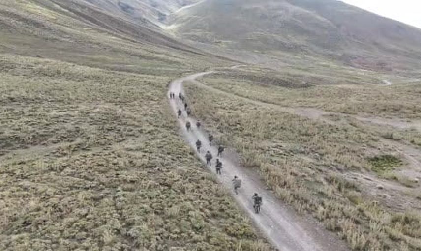 Erciyes Dağı'nda zirveye tırmanan Türk ve Somalili komandolar ortak eğitim yaptı