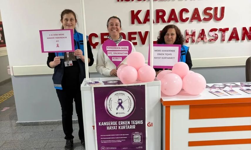 Karacasu'da meme kanseriyle mücadelede bilinç artırma çağrısı