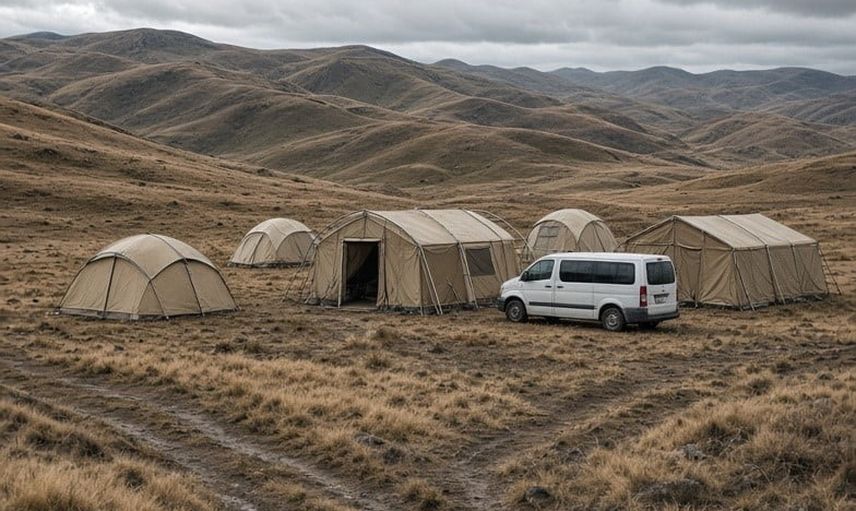 Erzincan yaylalarında üreticiler sel sularıyla boğuşuyor
