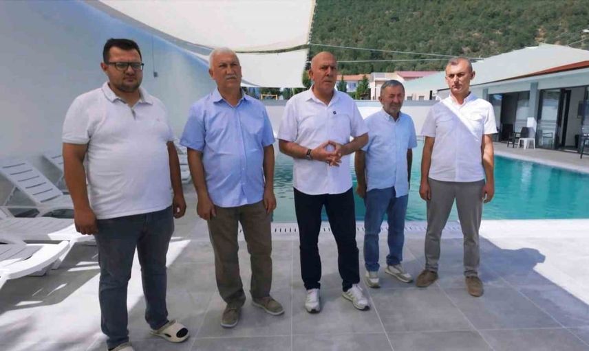 Esire Termal tesislerine yarı olimpik yüzme havuzu kazandırıldı