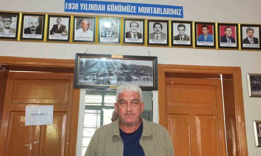 Kızılkeçili'de eski muhtarlara vefa