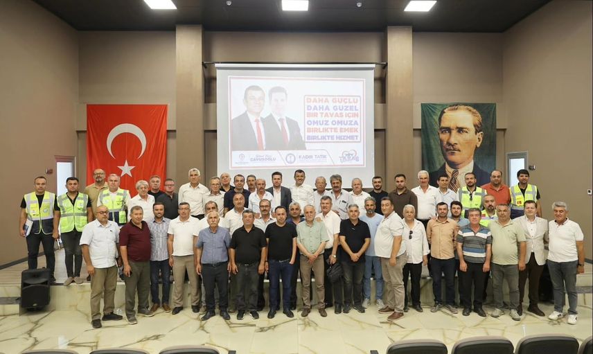 Tavas'ın öncelikleri muhtarlarla belirlendi: ortak çözüm arayışı