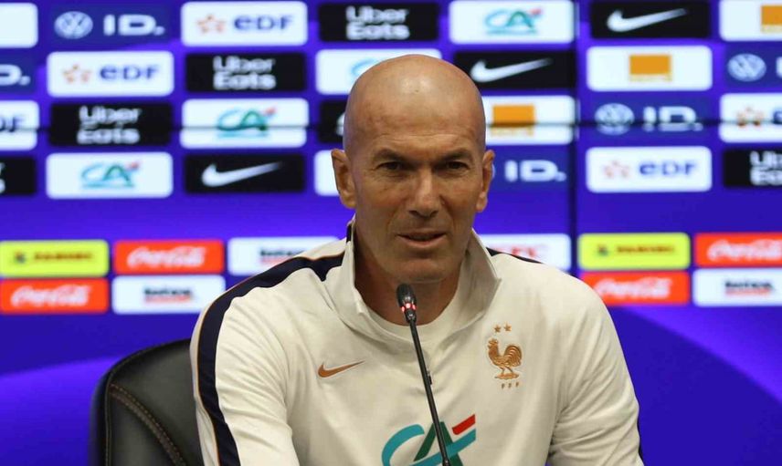 Zidane'den net mesaj: bireysel oyun yok, Fransa takımını izleyeceksiniz