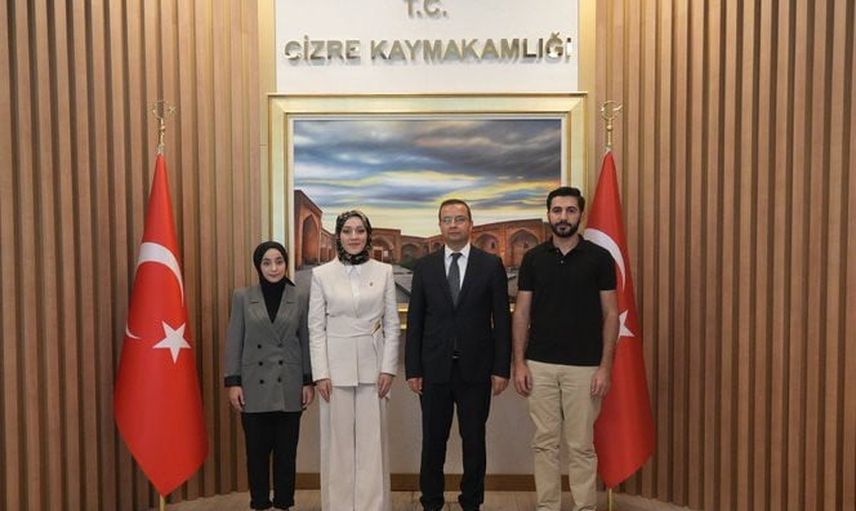 Cizre kaymakamı ile TEKNOFEST drone şampiyonası hazırlıkları hızlandı