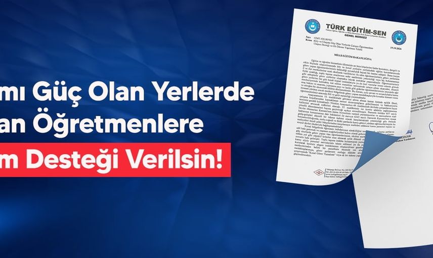 Öğretmenlerin kırsal ulaşım yükünü hafifletme çağrısı: aylık destek ve tazminat talebi