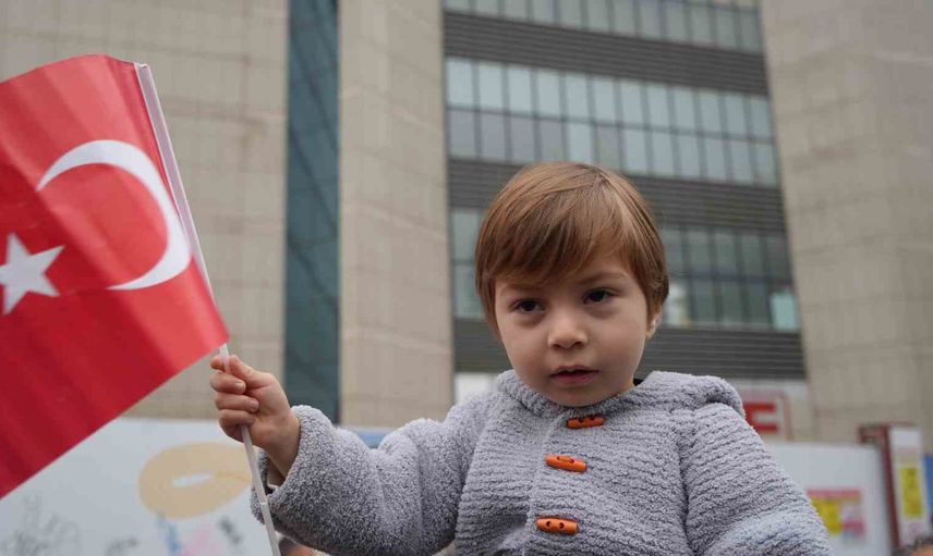 Başkentte 29 ekim coşkusu: TBMM önünden 1. Meclis'e kortej yürüyüşü