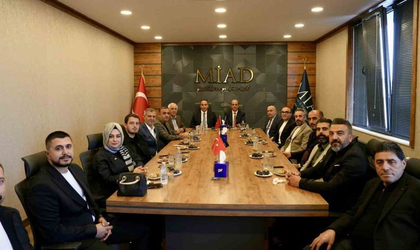 Başkan Geçit’ten MİAD Malatya şubesine ziyaret