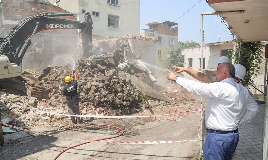 Canik'te Soğuksu dönüşümünde öncelik can güvenliği