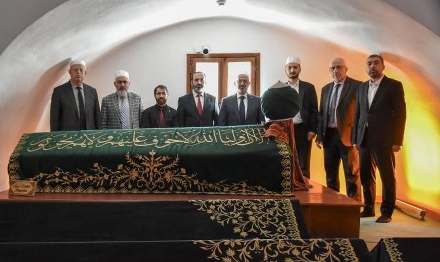 Bilecik'te Şeyh Edebali türbesinde Kur'an tilavetiyle Camiler ve Din Görevlileri Haftası anıldı