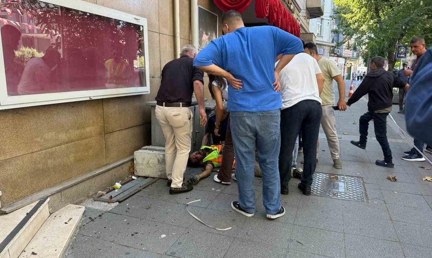 Çatıdan düşen işçi yoğun bakımda