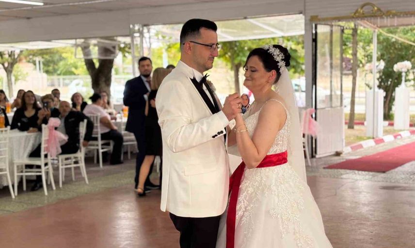 Babaeski'de işaret diliyle başlayan aşk evlilikle taçlandı