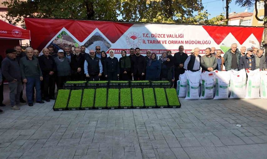 Düzce tarımında güçlendirme hamlesi: çiftçilere 2,6 milyon lira destek