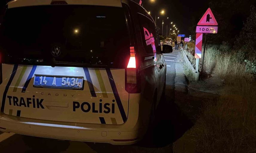 D-100'de iki motosiklet çarpıştı: iki sürücü hastaneye kaldırıldı