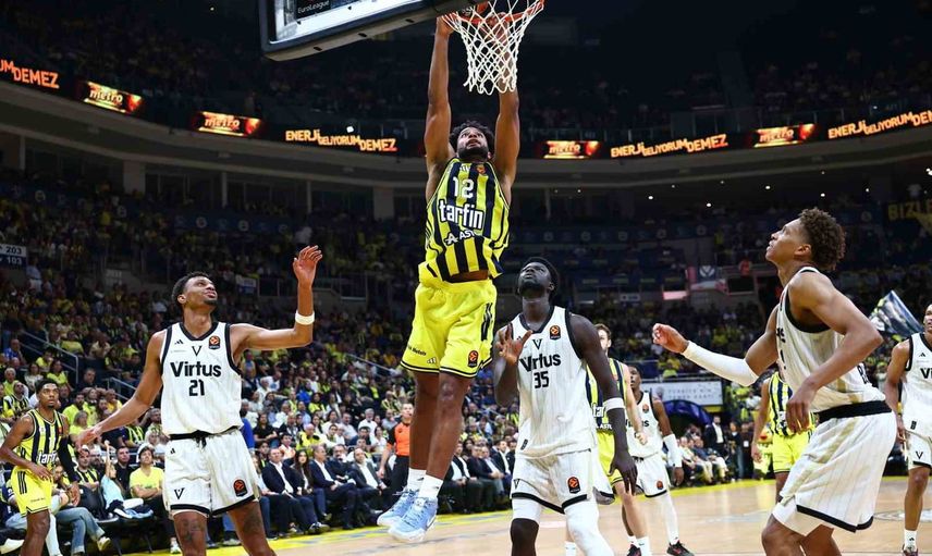 Fenerbahçe Euroleague'de güçlü başlangıç yaptı: Virtus Bologna 78-68 mağlup