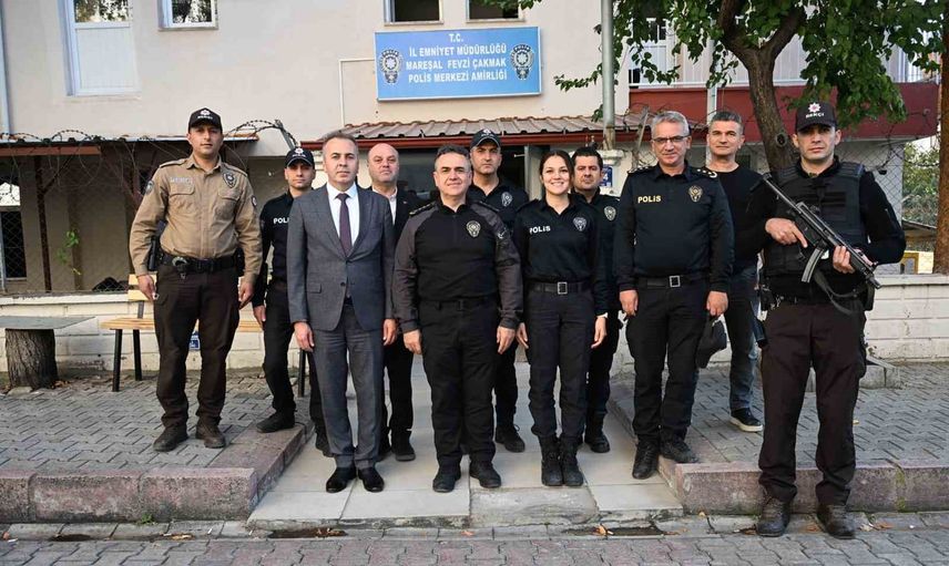 Elazığ'da polis merkezinin amirliğini kadın başkomiser üstlendi