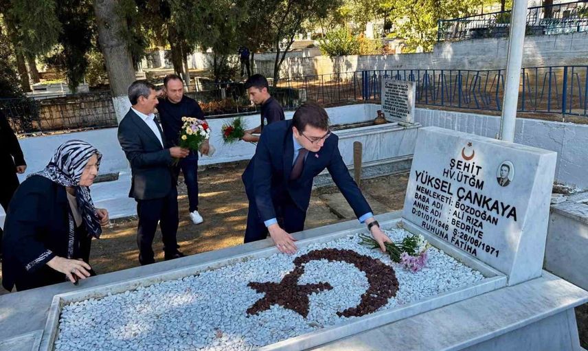 Bozdoğan'da 30 Ağustos törenleri şehitler için dua ve anma programıyla gerçekleşti