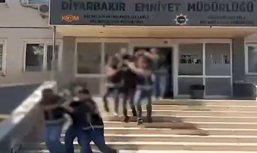 Diyarbakır'da 'Daltonlar' yapılanmasına operasyon: sekiz kişi cezaevine gönderildi