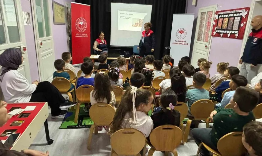 Düzce'de üç okulda gıda israfı eğitimi çocuklara tasarrufu öğretti