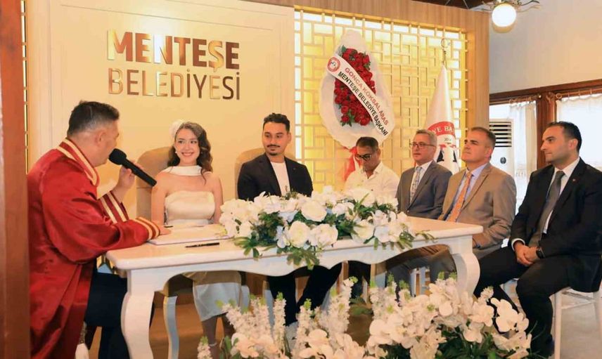 Validen şehit yakını çiftin nikâhında şahitlik