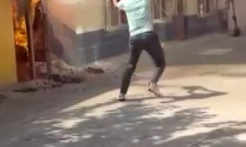 Tüplerle omuz omuza: Hamitler'de ev yangını kısa sürede söndürüldü