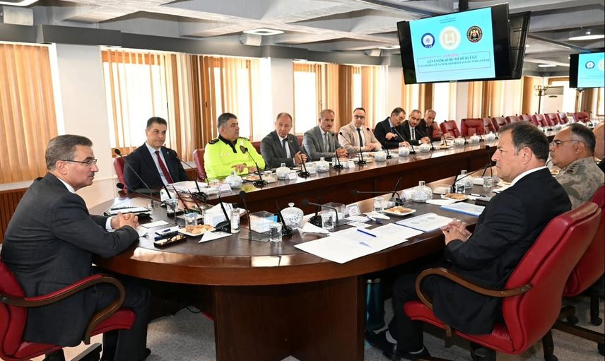 Üniversite güvenliği için Erzurum'da koordinasyon zirvesi