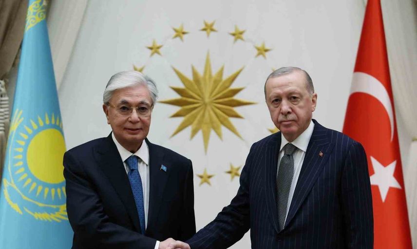 Erdoğan ile Tokayev'ten geliştirilmiş stratejik ortaklık vurgusu