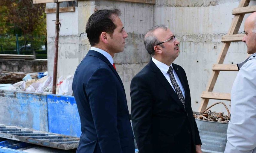 Sinan Aydın Eskişehir'in yeni eğitim yatırımlarını yerinde inceledi