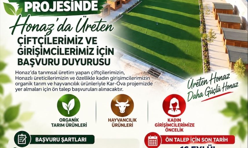 Honaz’da Kar-Ova ile yerel üretime destek: kadın girişimcilere öncelik