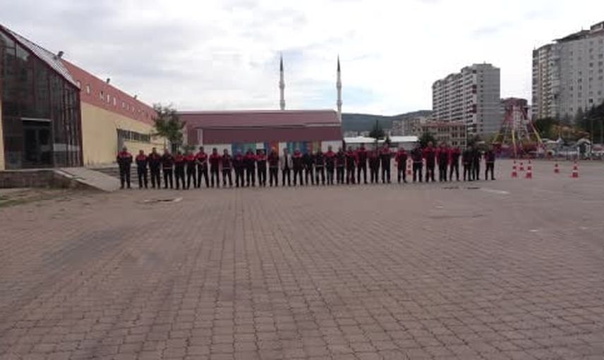 Yozgat itfaiyesi 776 vakadan sonra saha ve teori eğitimlerine odaklandı