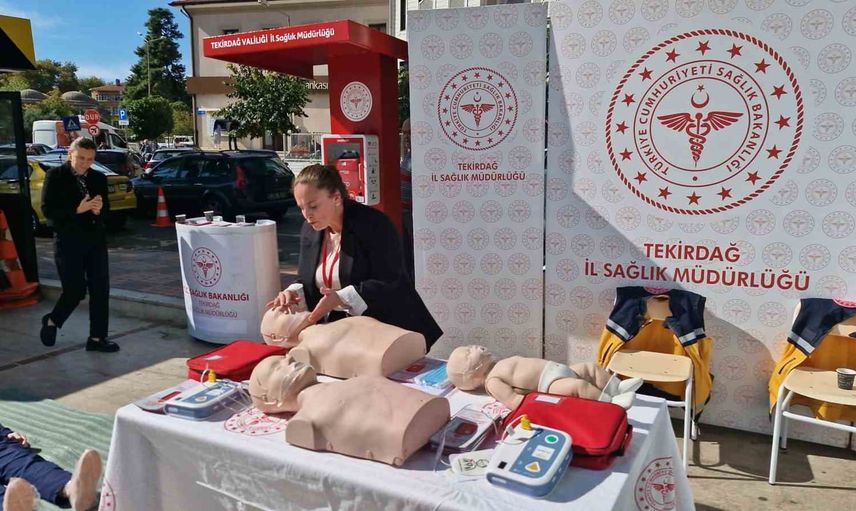 Tekirdağ'da yaşam hattı: 3 ilçeye otomatik kalp müdahale cihazı