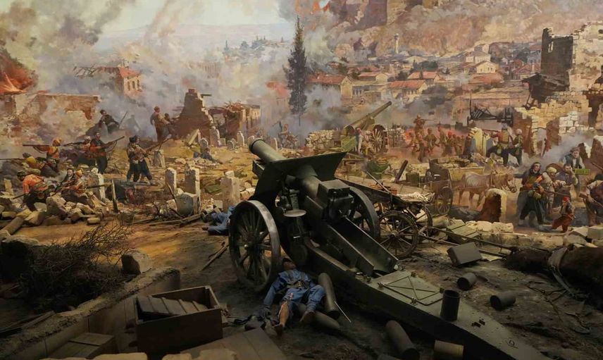 Antep direnişinin izinde: Gaziantepliler Federasyonu 25 Aralık Panorama Müzesi'ni ziyaret etti