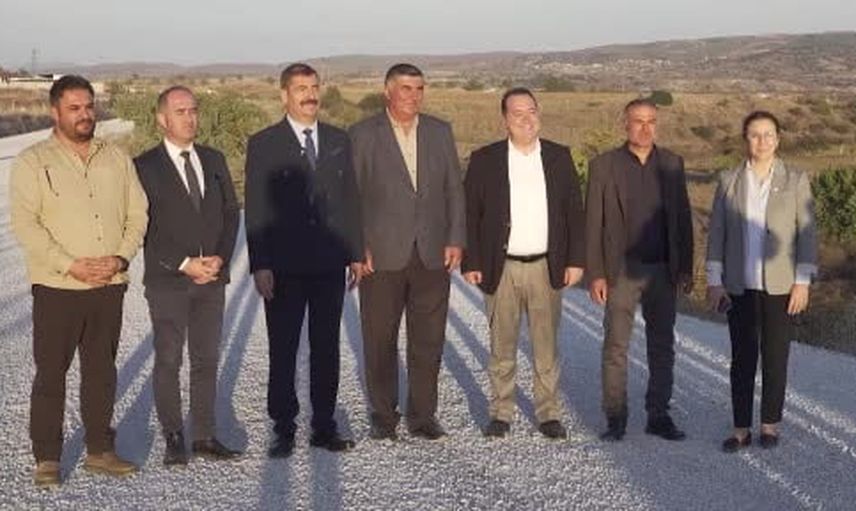 Kula’da 30 kilometrelik bağlantı yolu güvenli hale getirildi