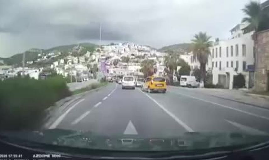 Bodrum'da yol ortasında kuryeye saldırı, iki kişiye toplam 360 bin TL ceza