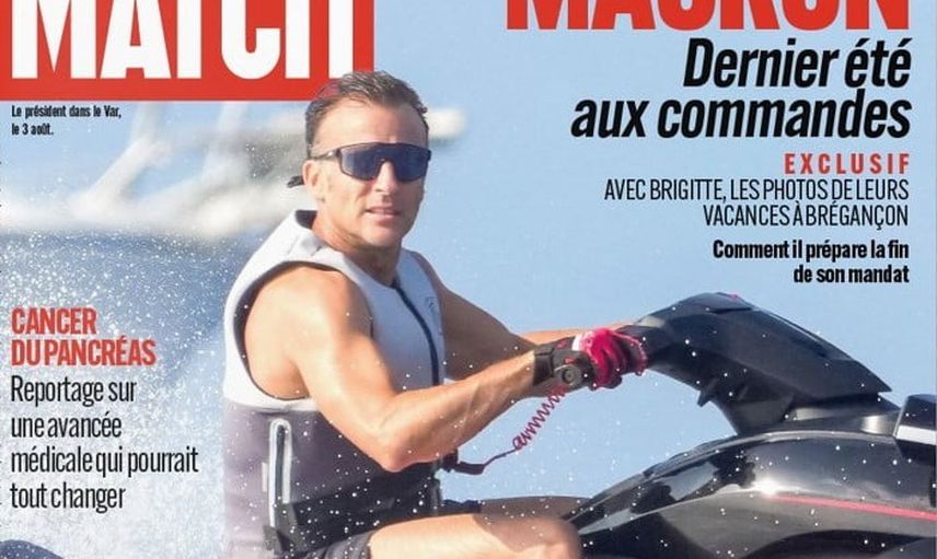 Macron’un jet ski fotoğrafı orman yangınları tartışmasını alevlendirdi