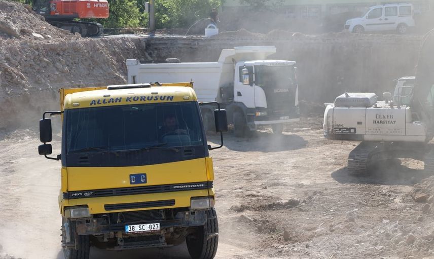 Bünyan'a yeni hükümet konağı: inşaat çalışmaları aralıksız sürüyor