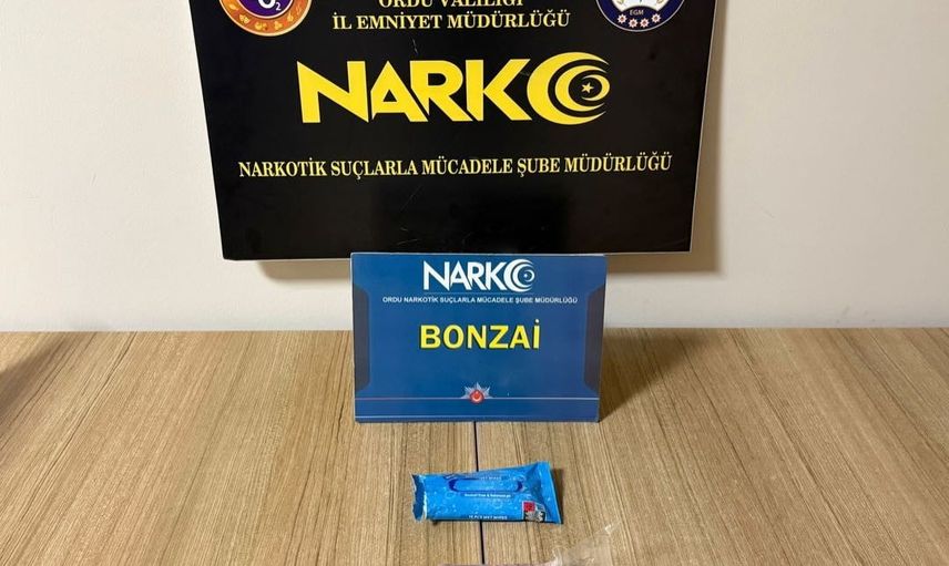 Ordu'da şüpheli araç aramaları uyuşturucu ticaretine uzandı: iki tutuklama