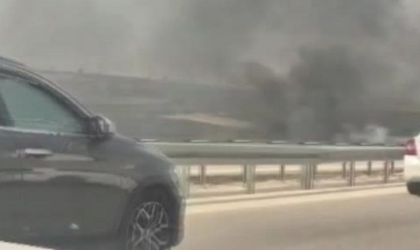 Afyonkarahisar-Antalya yolunda anız dumanı 13 araçlık zincirleme kazaya yol açtı