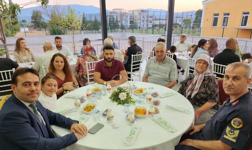 Çine'de gönül buluşması: gazilere ve şehit ailelerine vefa yemeği