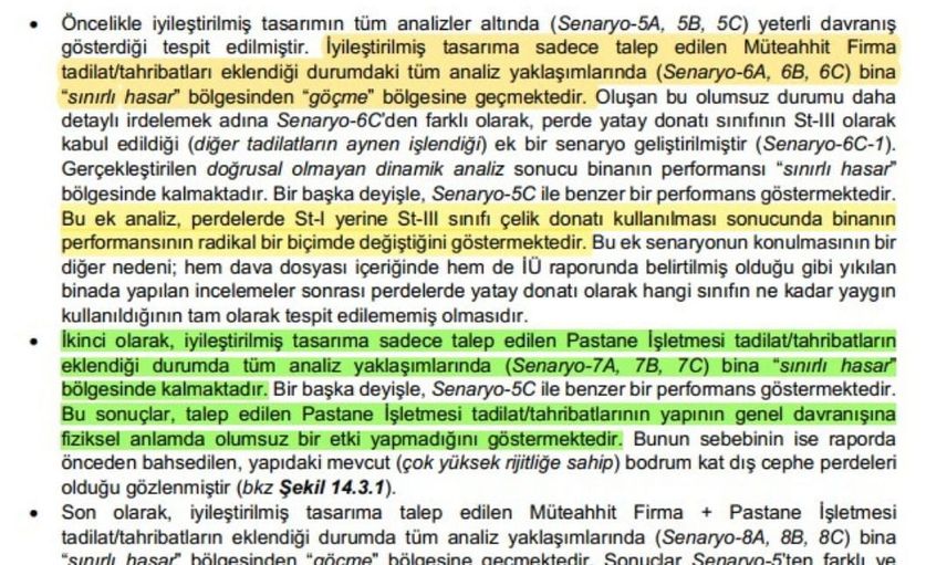 Ezgi apartmanı davası: bilirkişi raporları projedeki eksiklikleri ve kaçak uygulamaları öne çıkardı