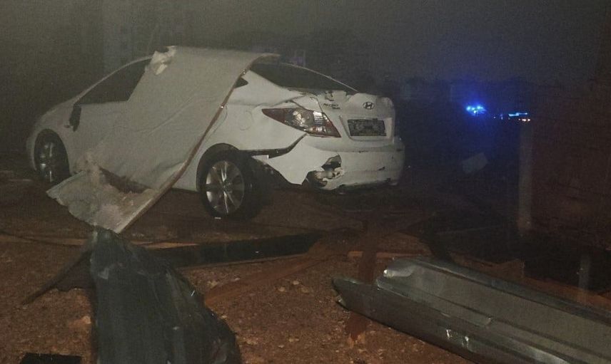Kepez'te hortumla yıkılan şantiyede iki şüpheli adliyeye sevk edilecek