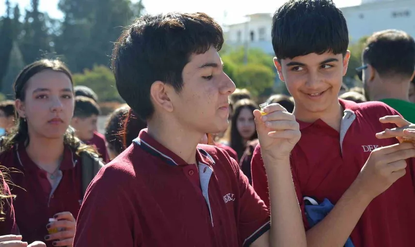 Didim'de zeytinyağı tadımıyla rekor hedefi: öğrenciler ve vatandaşlar buluştu