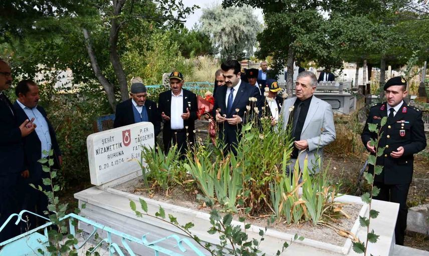 Tomarza’da gaziler günü anma etkinlikleri ve protokol buluşması