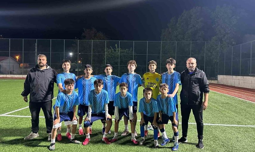 U14 hazırlık maçında dostluğun kazandığı gün